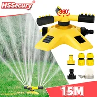 360 Degree Automatic Rotating Garden Lawn Sprinkler Yard Garden Large Area Coverage Water Sprinkler Irrigation Water Sprayer