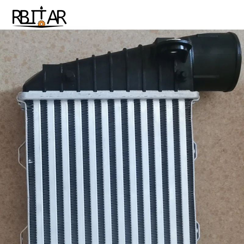 Rbitar Aluminum Radiator Intercooler Professional Tested for Continental Flying Spur GT GTC 3W0145803E 3W0145804E 12 Months