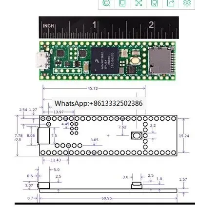 

Teeny 4.1 DEV-16771 NXP iMXRT1062 Mini Computer