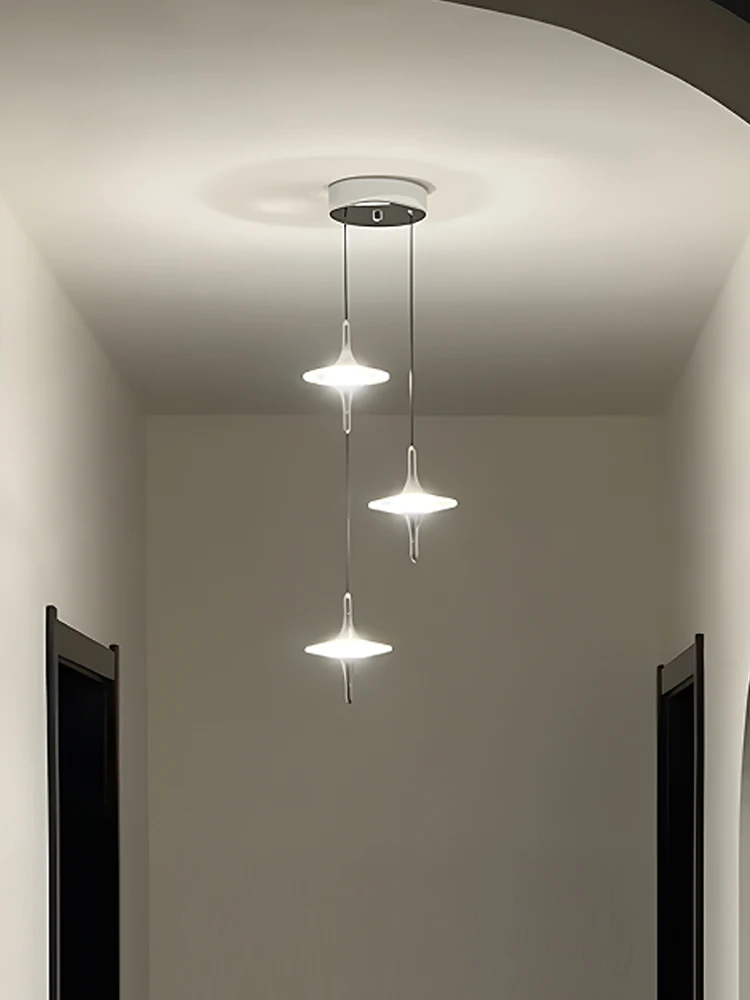 

Creative Luxury Crystal Chandelier Hotel Bedroom Bedside Lamp Art Living Room Staircase Decoration Pendent Lamp Indoor Lighting