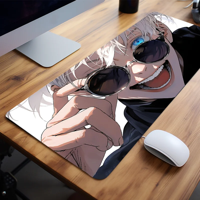 

Anime Boys Mouse Pad Natural Rubber Anti-Slip Office Desk Mat Perfect Gift for Office Workers and Teens Boyfriend