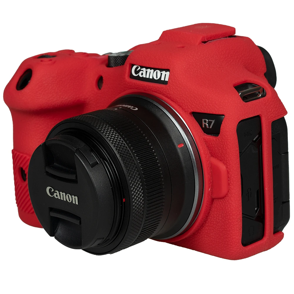 R7 R8 pokrywa silikonowa gumowa osłona silikonowy futerał na kamerę do Canon EOS R7 R8