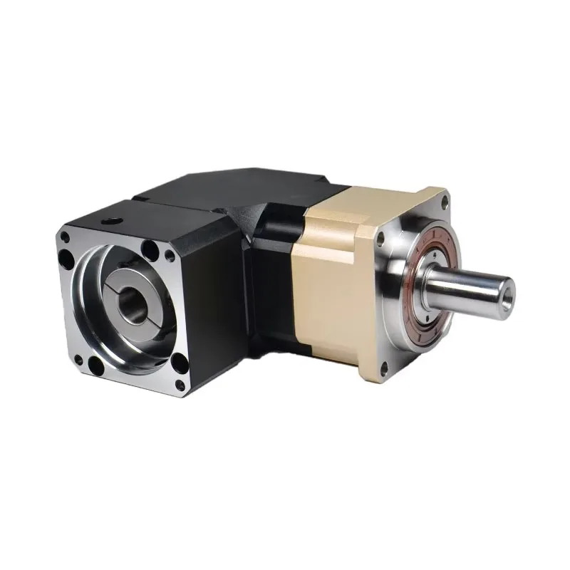 Speed Reducers Ratio 1:20 Right Angle Planetary Gearbox High Precision Low Noise 90 Degree Reducer Bevel Gearbox for Motor