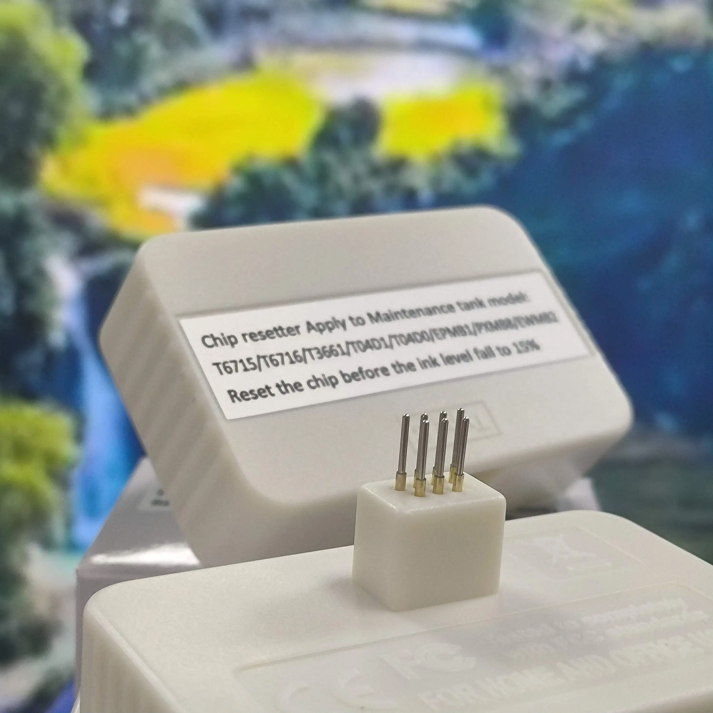 

1pcs T04D1 Maintenance Tank Chip Resetter For Epson L6490 L14150 L6270 WF-2860 WF-2865 WF-2861 M1180 M3180 Printers