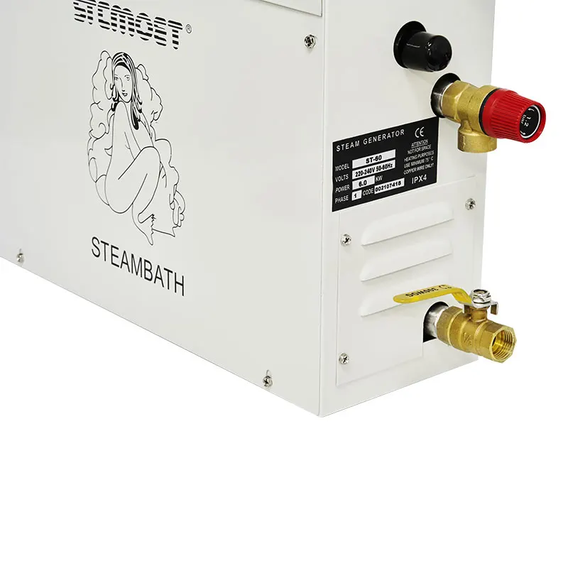 8kw Wet Steam Bath Machine Electric Sauna Steam Generator For Wet Steam Sauna Rooms