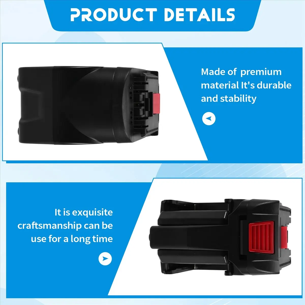 AA19 2 in 1 Battery Converter for Bosch Impact Drill Wrench Screwdrivers for 18V Battery Adapter Electrical Tool Accessory
