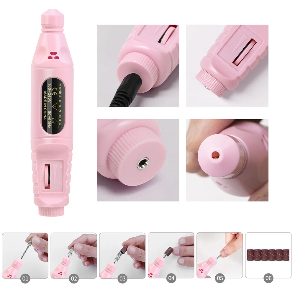 High Quality Nail Drill Machine Set Electric Nail Sander Gel Polish Remover Tools Driller Manicure Nail Accessories