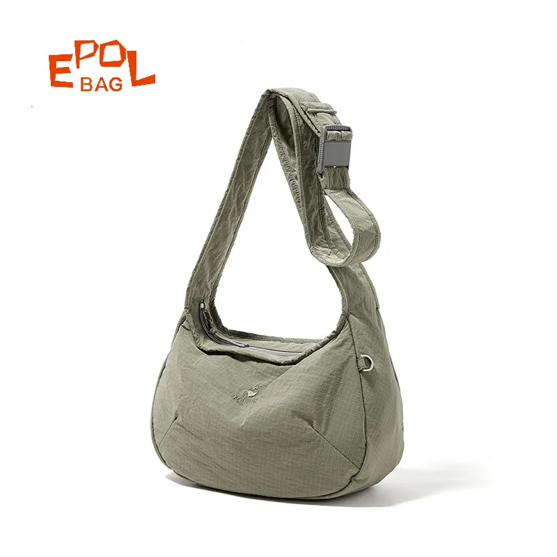 

EPOL женская сумка-мессенджер большой вместимости, повседневная спортивная сумка через плечо, нейлоновая водонепроницаемая сумка на плечо, дорожная сумка для пельменей 3059-10