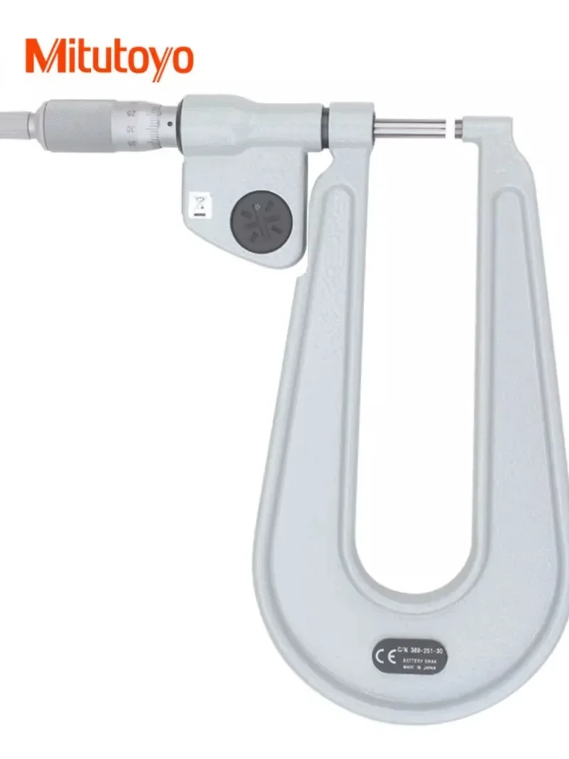 Mitutoyo Flat-flat Measuring Faces Digital Sheet Metal Micrometers,0-25mm 0.001mm 389-251-30 Made in Japan