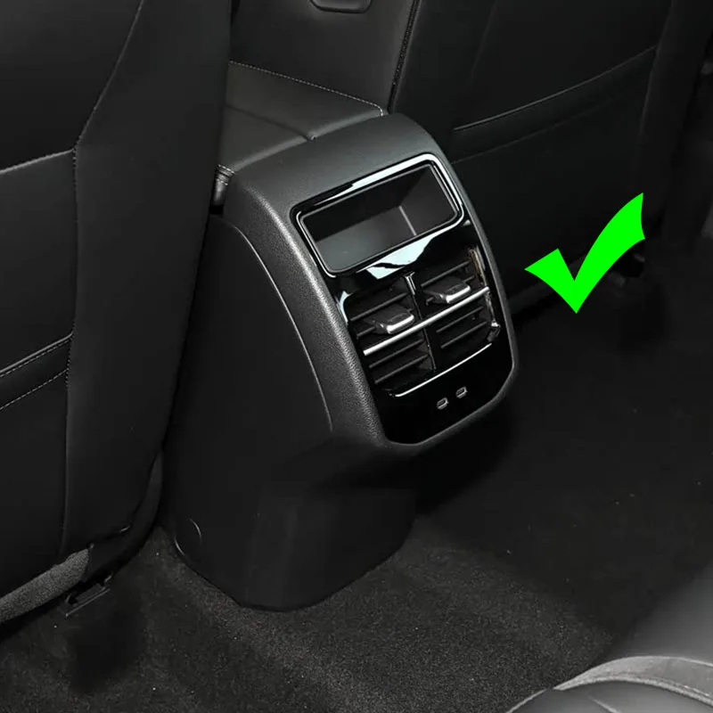 For Volkswagen Passat B9 Sedan 2025 2026 Middle East version Silicone protective cover for rear air conditioning vent