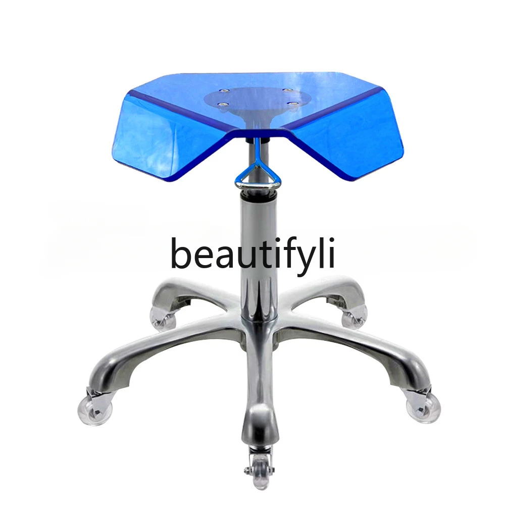 

Internet celebrity Klein blue beauty stool beauty salon barber shop stool hair salon dedicated lift