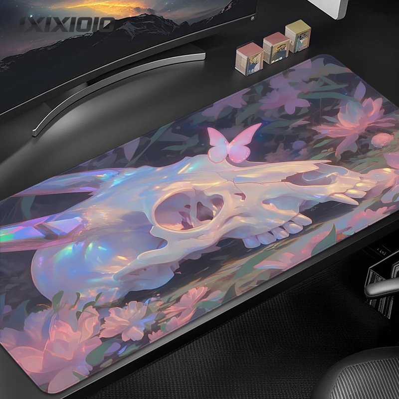 Розовый игровой коврик для мыши XL HD, новый большой коврик для мыши XXL, игровой коврик-плеймат, офисный коврик, нескользящий коврик для ПК, настольный коврик для мыши