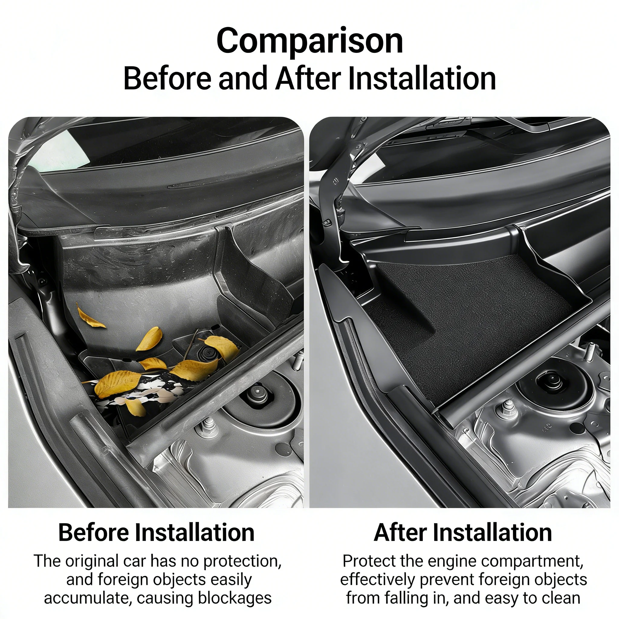 For Toyota RAV4 XA60 6TH 2026 2027 Car Style Engine Cabin Filter Air Vent Outlet Intake Hood Exhaust Mask Cover Accessories