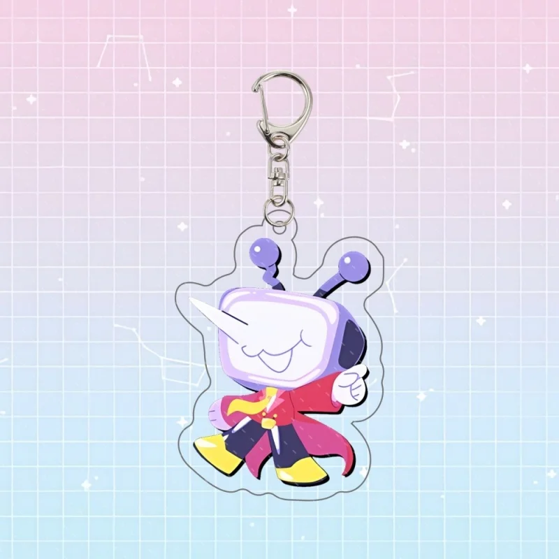 Niedliche Deltarune-Schlüsselanhänger für Accessoires Ralsei Kris Susie Spamton Undertale Angel Schmuck Schlüsselringe Fans Gaming Gamer Geschenke – Detail 18