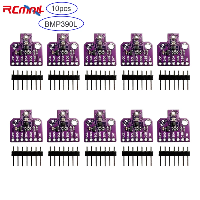 

10PCS BMP390L Digital Barometric Pressure Sensor Breakout Replace BMP388 BME280 for Arduino IoT Devices