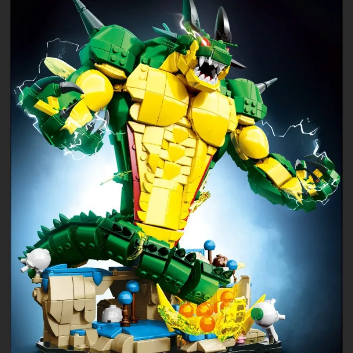 Na Meike Star Big Fat Divine Dragon Building Blocks Modello Adulti Da Collezione Idea Drago Kit di Costruzione Ornamento Regali Per Bambini Giocattoli