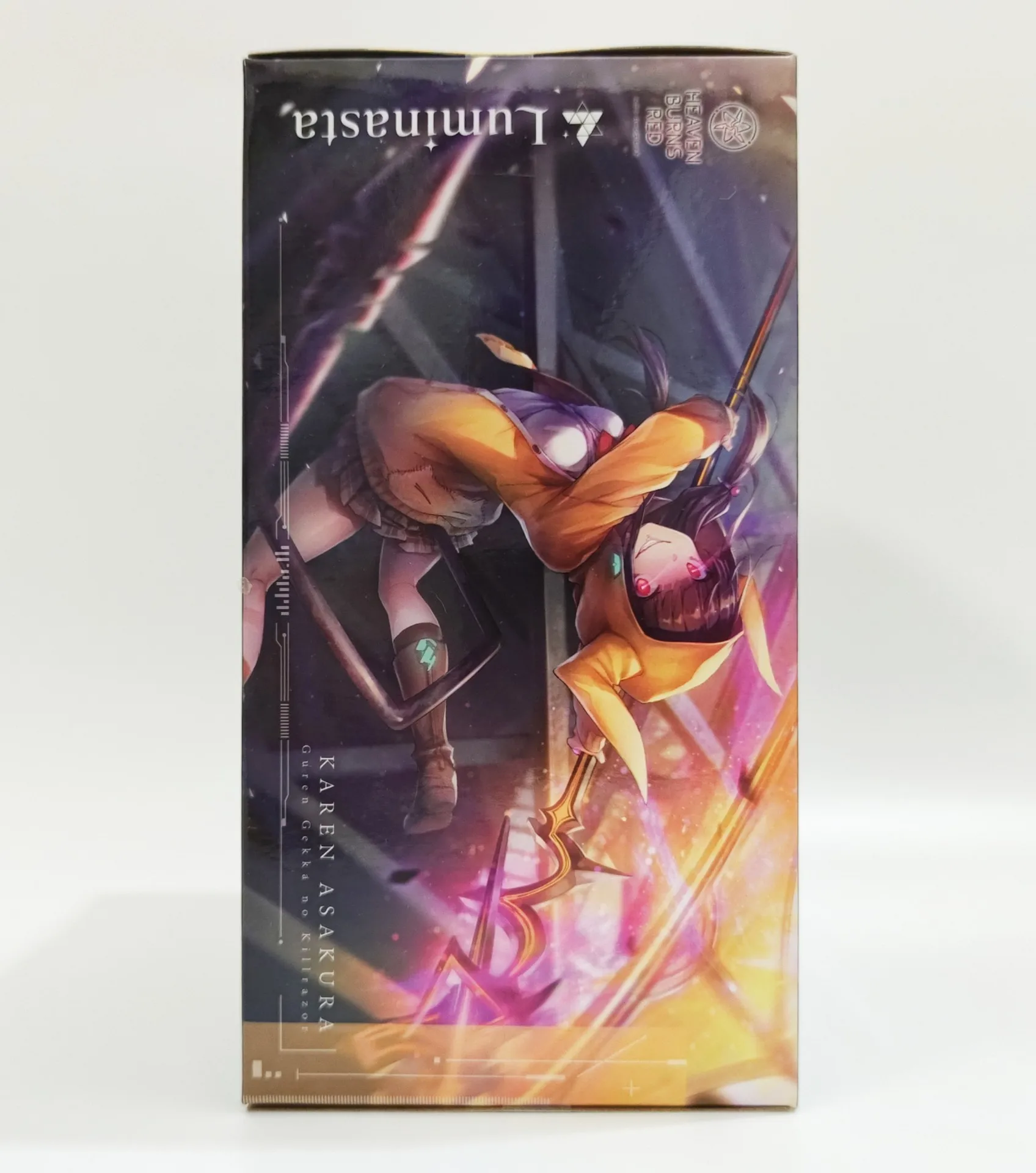 سيجا لوميناستا السماء حرق الأحمر أنيمي الشكل Asakura كارين كونيمي تاما ألعاب الحركة للبنين بنات هدية تحصيل نموذج