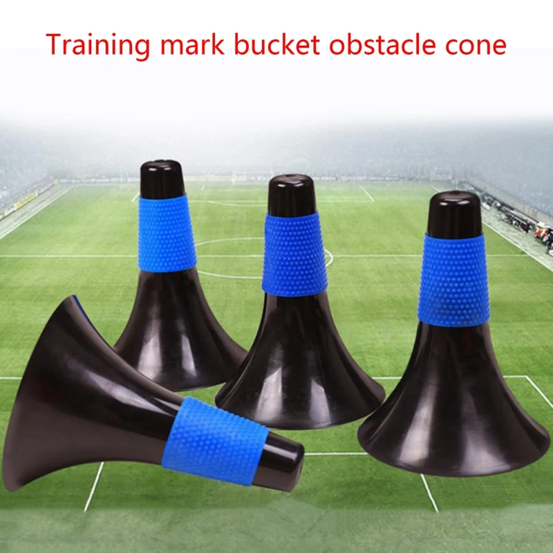 Football Training Cone Soccer Barrier Basketball Training Logo Barrel Outdoor Football Basketball Cones