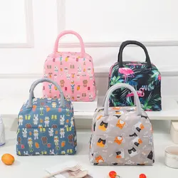 Borsa per il pranzo del fumetto borsa per il pranzo termica isolata portatile borsa per il pranzo per bambini borsa per il pranzo della scuola per bambini borsa per il ghiaccio più fresca nuova