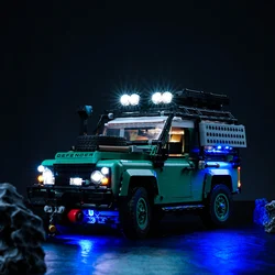 Vonado LED Light For 10317 Land Rover Classic Defender 90 Lighting DIY Toys (Not ​Include the Model)