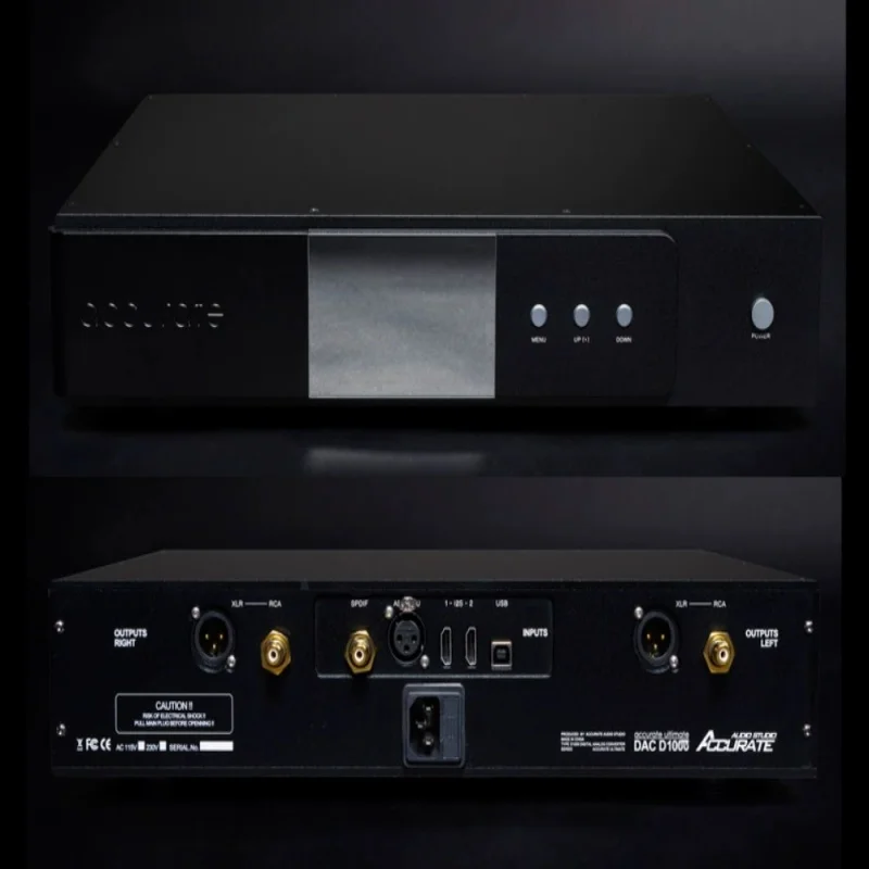دقيقة DAC-D1000 MK2 4.8 XS البرامج الثابتة 27Bit/R2R/DSD فك DK فك مع جهاز التحكم عن بعد Rockna #5
