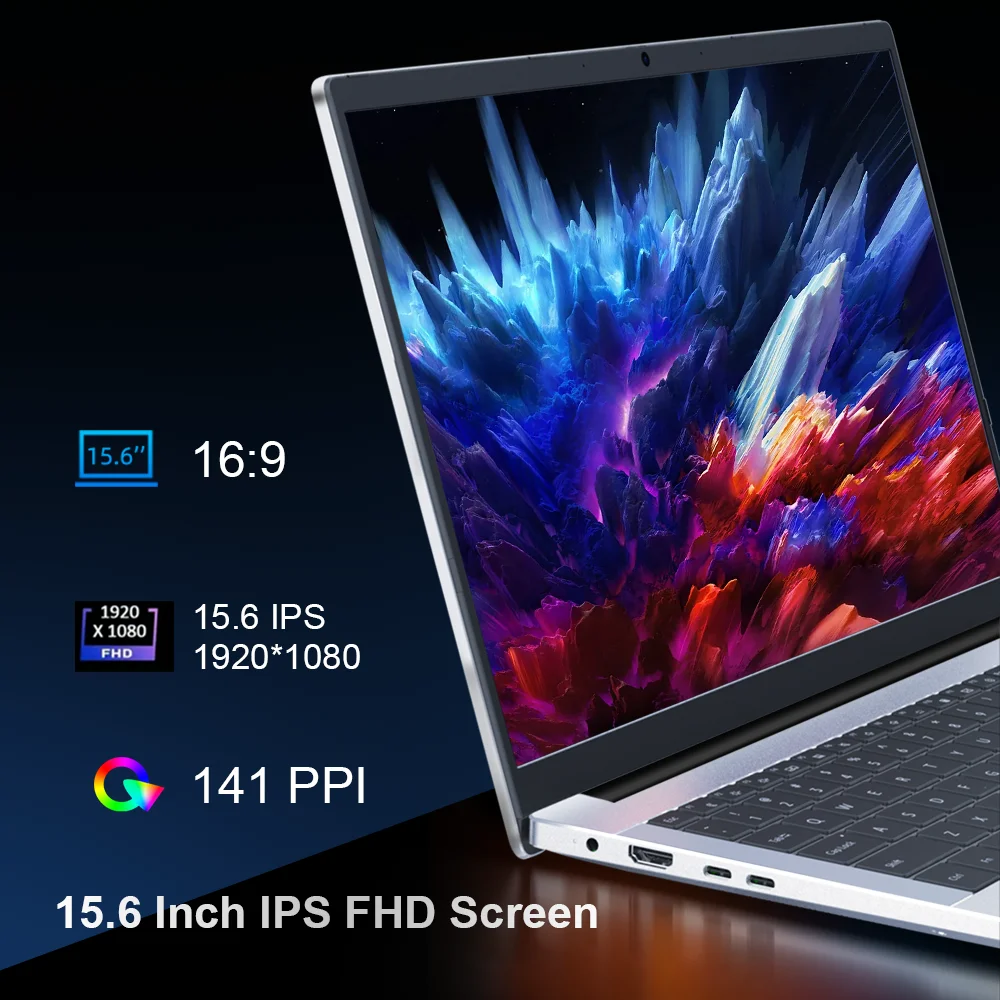 닌커 A15 프로 노트북, AMD 라이젠™15.6 백라이트 키보드 컴퓨터, 5 6600H 최대 4.5 GHz, FHD IPS 32GB DDR5 1TB SSD, 와이파이 6