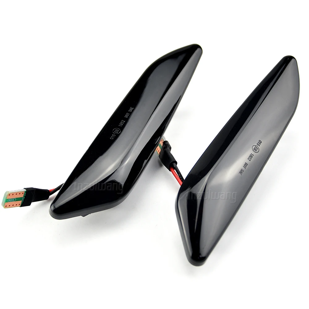 2Pcs LED Dynamic Side Marker Light Arrow Turn Signal Blinker Lamps For Fiat Tipo Egea Alfa Romeo 147 156 Sportwagon Lancia Delta