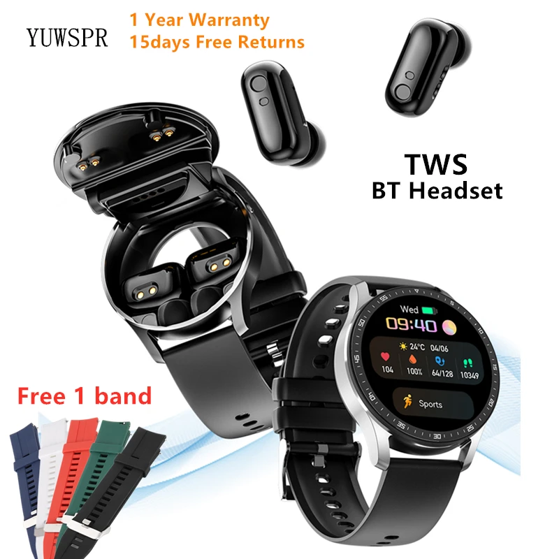 Smart Watch with TWS Bluetooth Headset 1.32