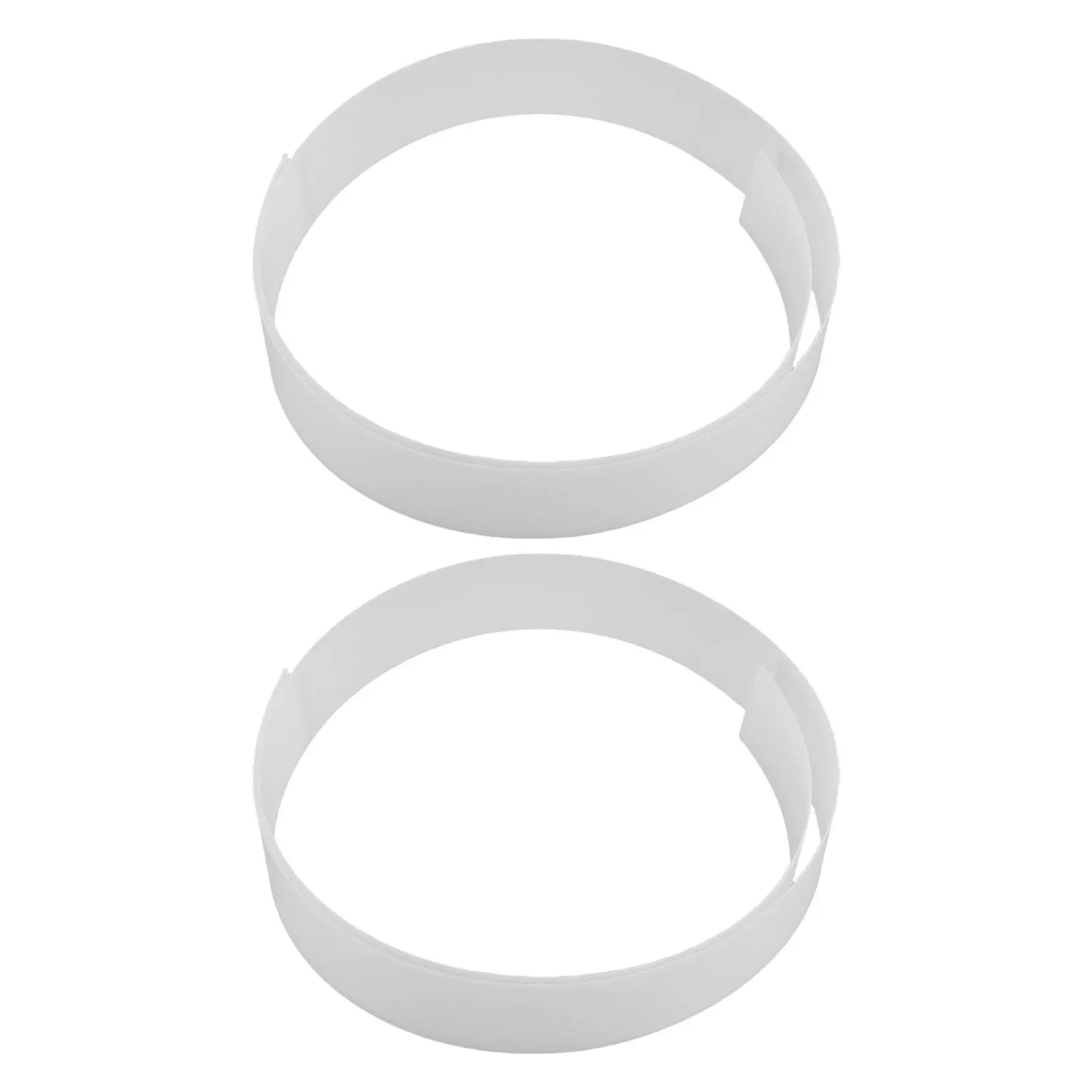 2Pcs LED Light Diffuser Panel 122x4x0.1cm Flexible Sheet Ambient Lighting Strip Cover Diffuser Film for LED Strip Light