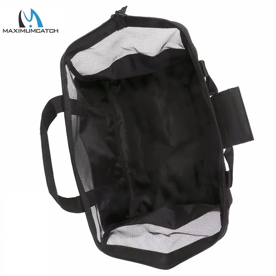 

MAXIMUMCATCH 45x30x30cm PVC Mesh Pro Vent Wader Bag Quick-Dry Fly Fishing Wear Storage with Drainage Tech & Heavy-Duty Handles