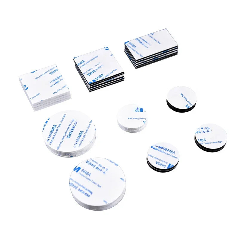 10/20 قطعة منصات رغوة لاصقة قوية للغاية على الوجهين شريط جانبي لتركيب تثبيت ملصق السيارة مكتب المنزل