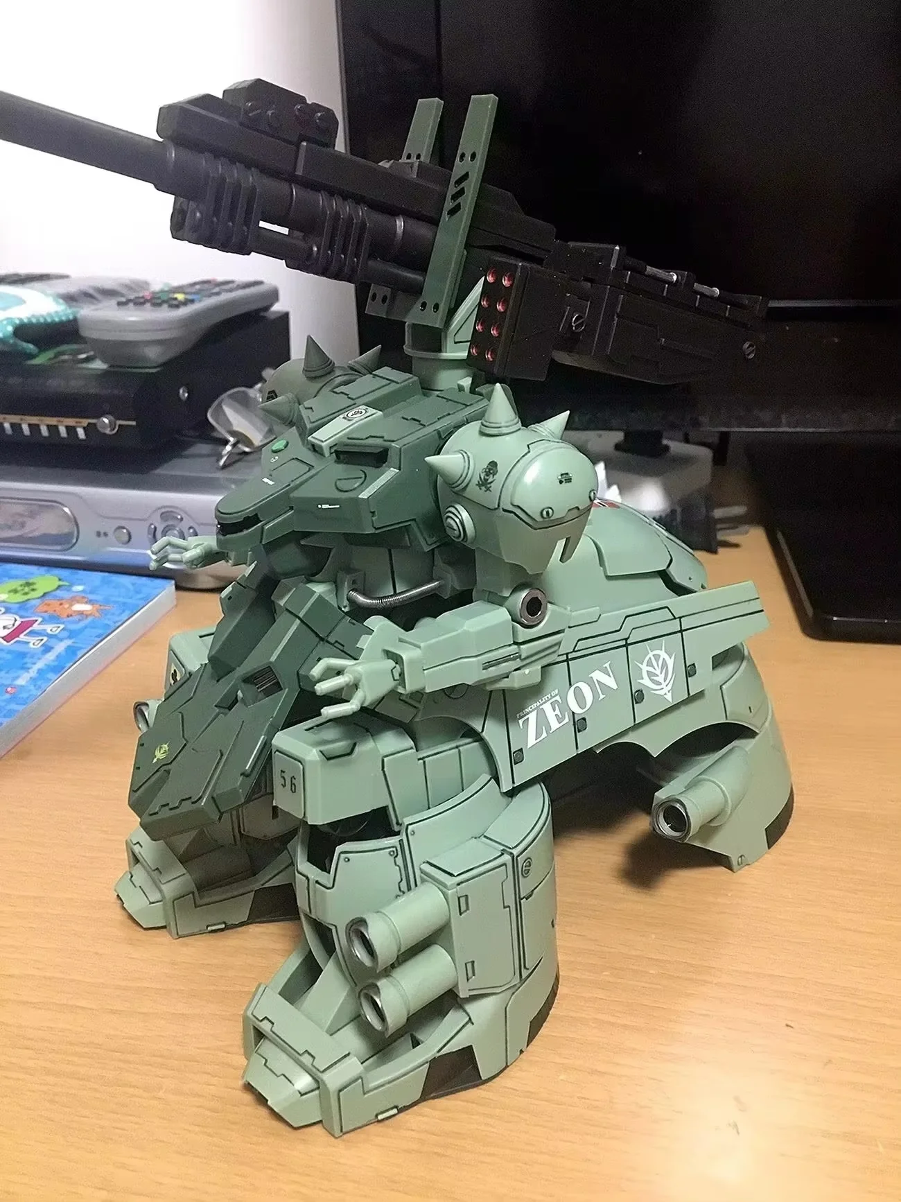 1/144 Xamel YMS-16M Xamel Figurka do Składania, Żółty Pustynny, Chińska Wersja, Plastikowe Modele Robotów Xamel, Zabawki, Prezenty