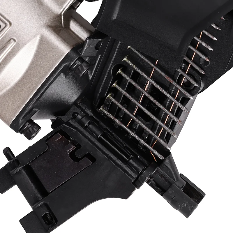 Imagem -06 - Keylead-ar Pneumático Roll Nail Gun Nailer Coil para o Telhado Siding Board Madeira Trabalhando Mobiliário Sheathing Tool Cn90b