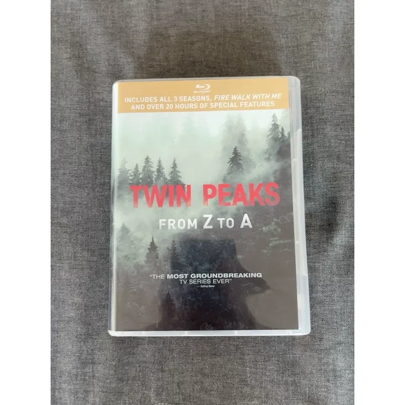 American Version Blu-ray BD David Lynch Classic Twin Peaks Complete Works Three Seasons TV Series and Movies
