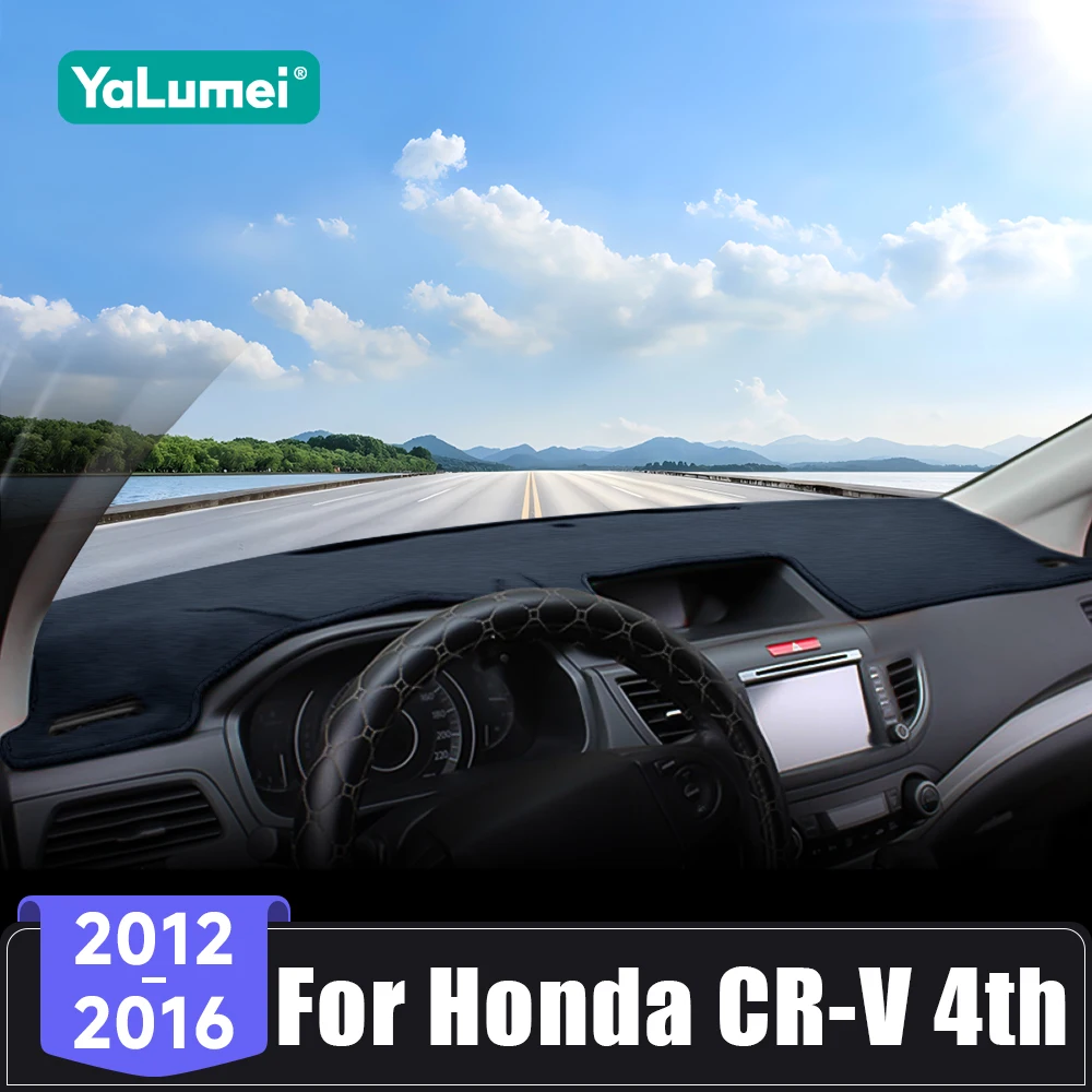لهوندا CR-V CRV CR V 4th 2012 2013 2014 2015 2016 لوحة سيارة واقية السجاد سجادة ضد الإنزلاق تجنب غطاء خفيف الملحقات