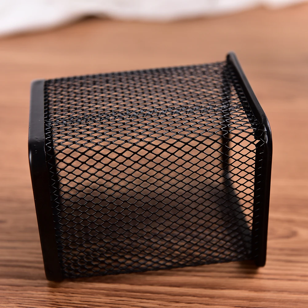 1pcs Pen Holders Black Metal Stand Mesh Style Pen Pencil Ruler Holder Desk Organizer Storage Office accessories