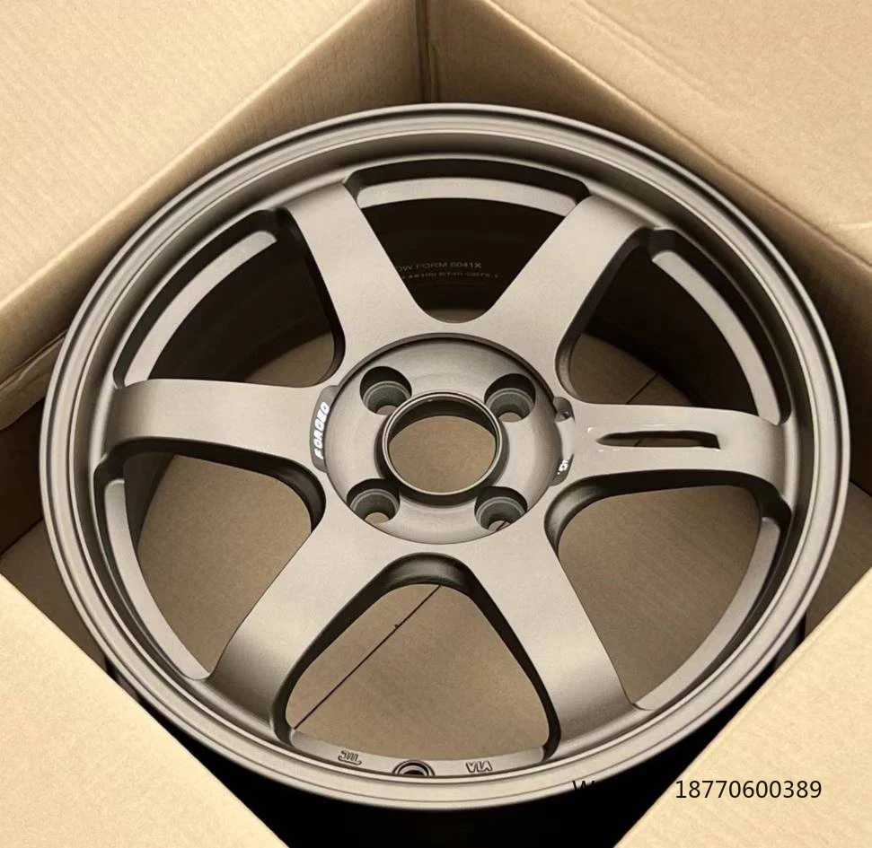 Rines de Aleación Volk Racing Te37 de 16 y 17 Pulgadas, 4x100 4x114.3, Bronce, para Honda Civic, Fit, Suzuki Swift, Mazda, Autos JDM