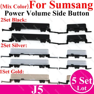 Lautstärkerei -Normalknopf für Samsung J2 Prime J3 J4 Plus Power J6 J5 Pro Prime J8 Plus J7 Prime Side Power Key Off Reparaturteile 12 Hauptverkaufsnormalknopf J5 - №2