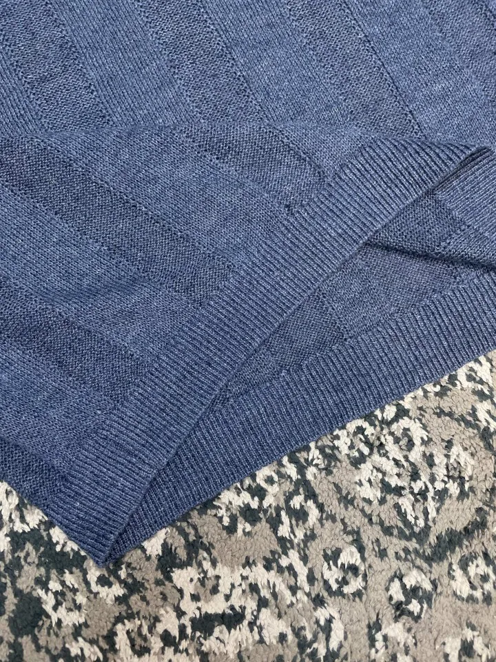 BC Old Money Style Mens Linen Cotton Blend Ribbed Knit Short Sleeve Polo Shirt Lightweight Crew Neck Button Closure Casual T Shi