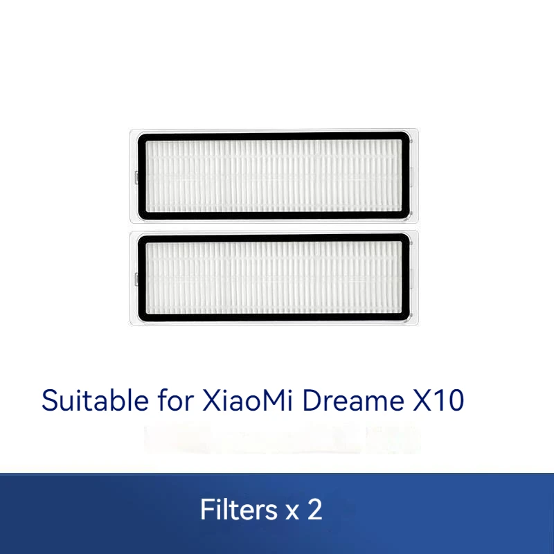 استبدال قطع الغيار ل شاومي دريمي X10 روبوت فراغ فرشاة الرئيسية الجانب فرشاة هيبا تصفية ممسحة منصات