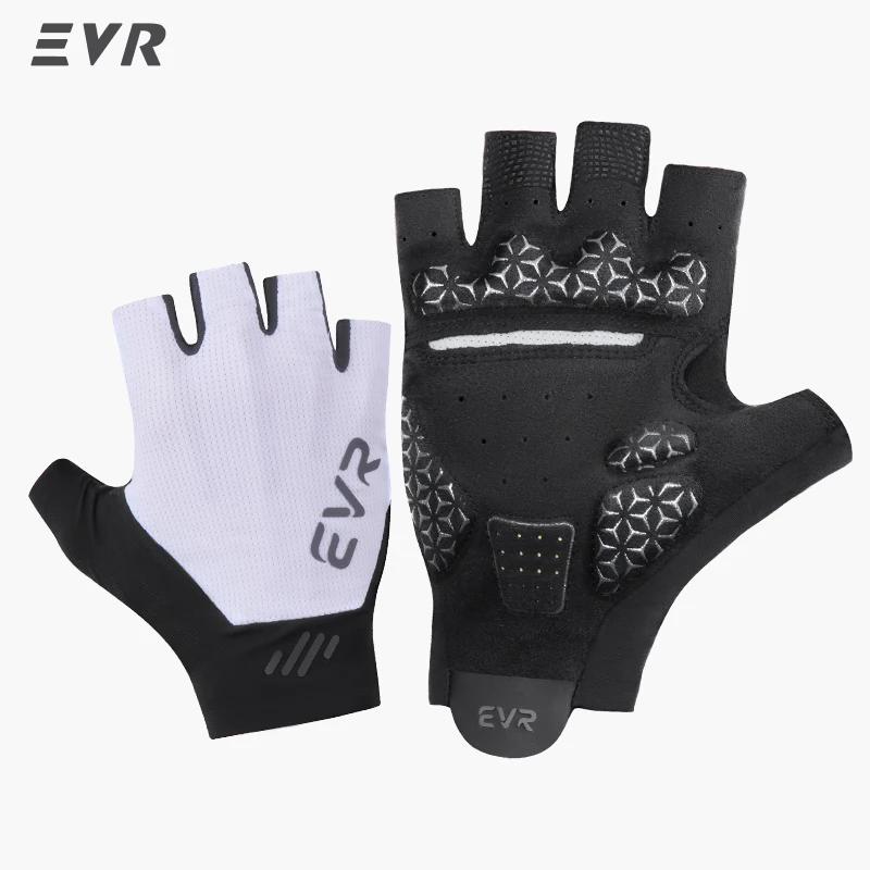 EVR Fietshandschoenen Heren en Dames Fiets Halfvingerhandschoenen Zomer Antislip Schokabsorberende Mountainbike Racefietshandschoenen