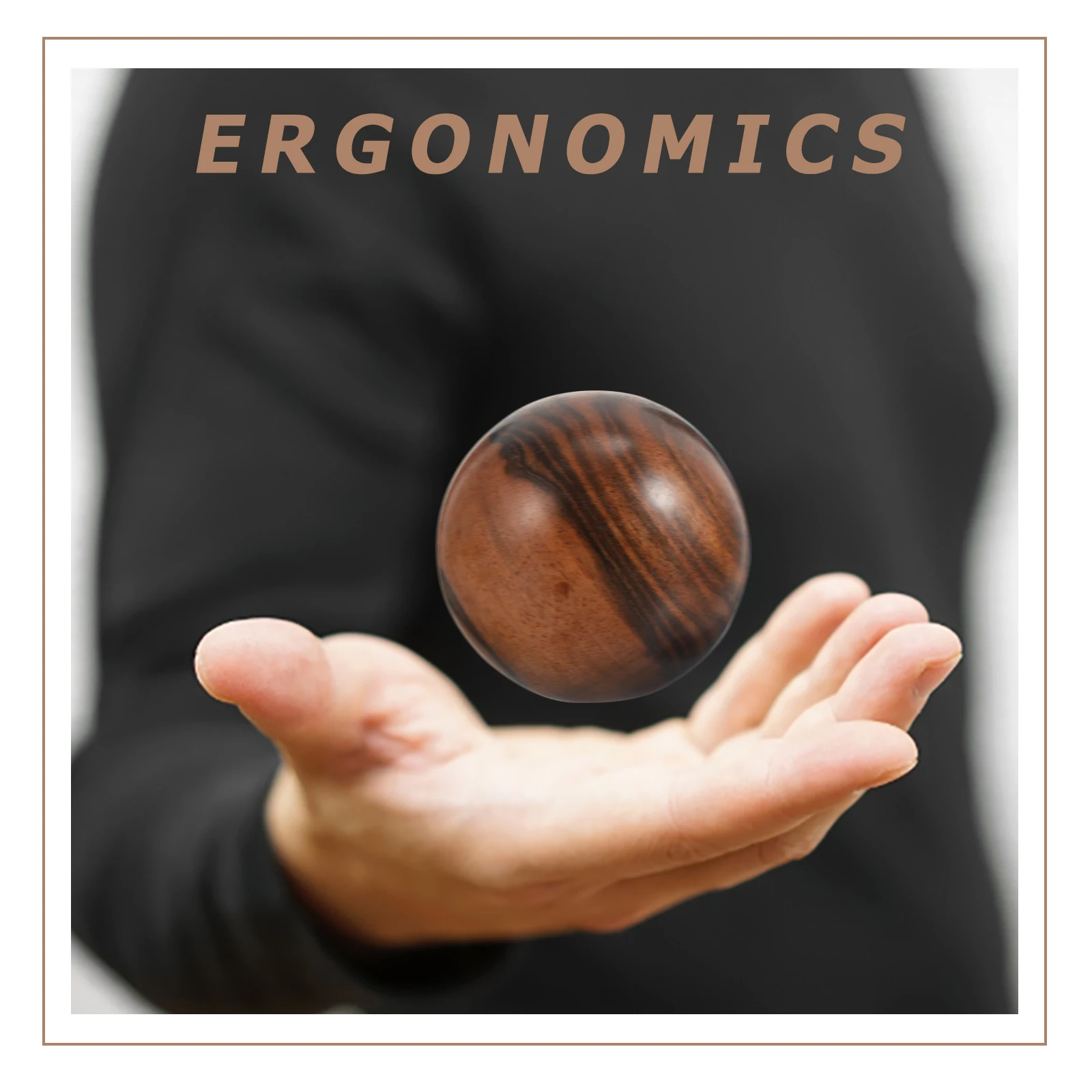 

2 шт., массажный шарик для рук, точечный массаж из цельного дерева для облегчения рук, запястья, инструмент для упражнений для пожилых людей и компьютерных пользователей