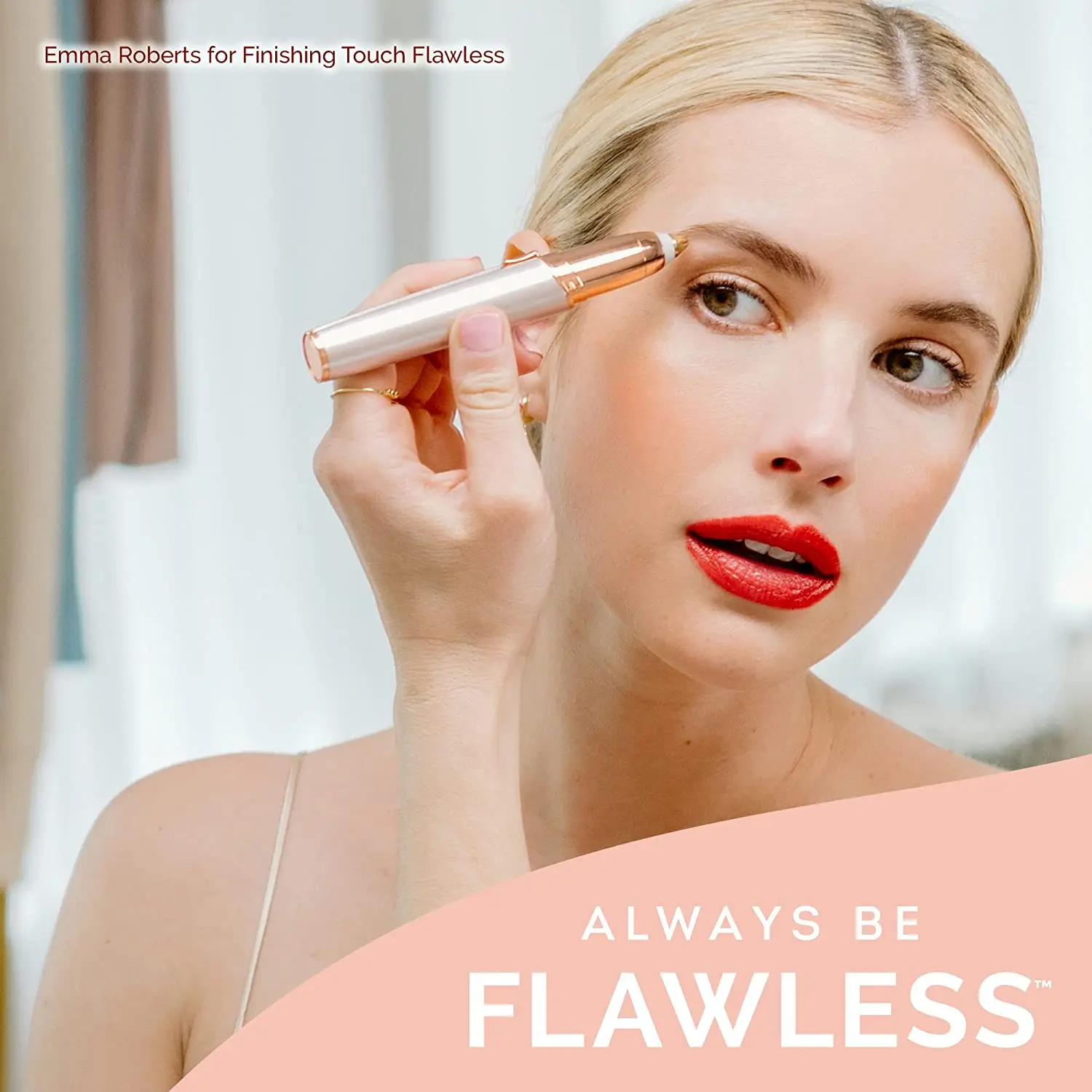 Flawless Eyebrow Female Eyebrow Hair Remover Electric Eyebrow Shaver Can Instantly and Painlessly Remove Hair