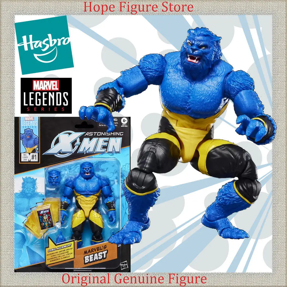 

Официально лицензированная фигурка Hasbro Marvel Legends Series Marvel's Beast, аниме-модель, игрушка-экшен-фигурка