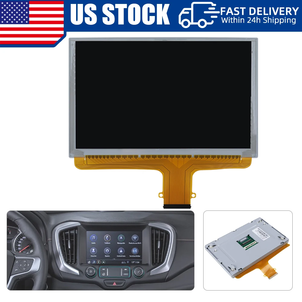 

8 inch DJ080PA-01A LCD Touch Screen 55 pins For Chevrolet GMC MYLINK Navigation Raido Replacement DJ080EA-01L DJ080EA-01G DJ080EA-01K
