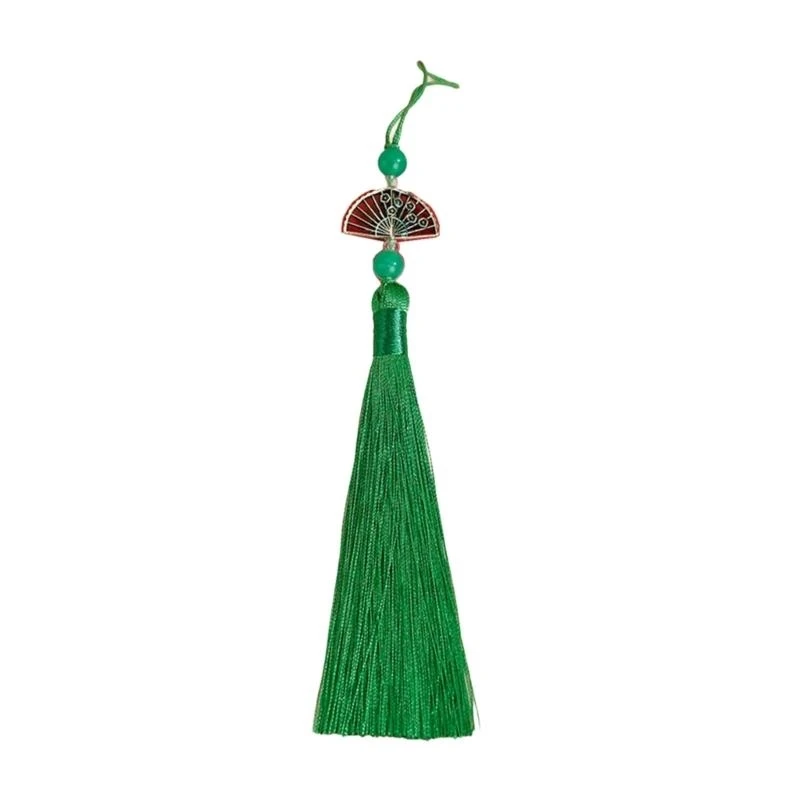 N5KE Multipurpose Handmade Han Fu Accessory Featuring Luck Fan Tassels Accessory for Festivals And Daily Casual Wear