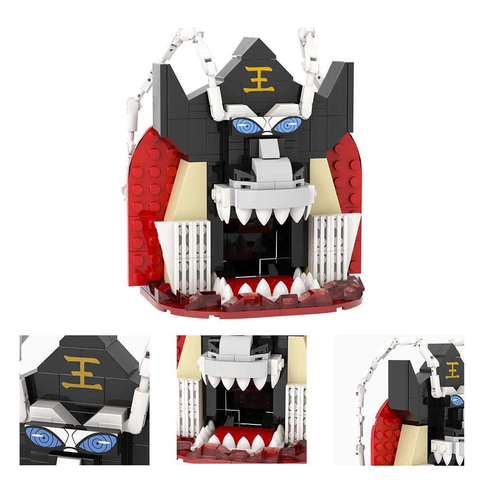 مجموعة لبنات بناء مشهد كرتوني MOOXI-Anime ، متوافقة مع رأس مقوس ، نموذج شخصية حركة الحروب ، ألعاب للأطفال ، هدية عيد ميلاد