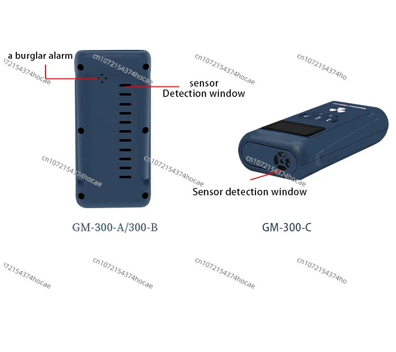 GM300A/GM-300B/GM300C Serie, Dosimeter, Detection Instrument