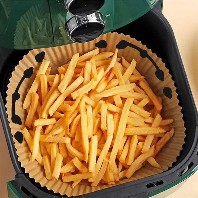 A73M-4Pcs Air Fryer Magnets Air Fryer Liner Silicone Magnetic Buckle For Aviod Shifting Burning For All Airs Fryers C