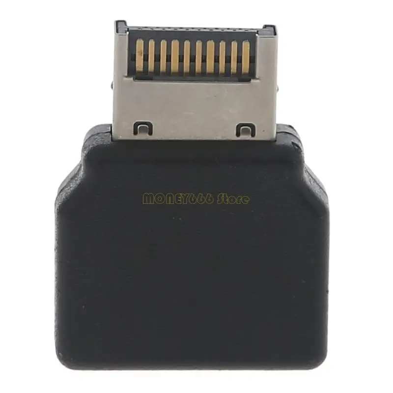 F62C Portable Mini USB 3.1 Type-E Female to Type-E Male Adapter Computer Antioxidant